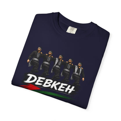 Debkeh Dance T-Shirt — Middle Eastern Folklore Dabke Crew Tee