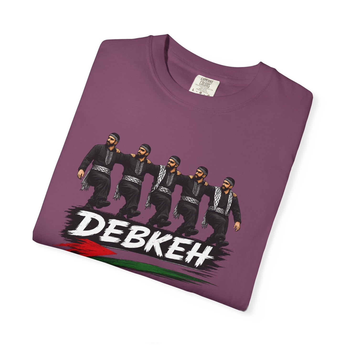 Debkeh Dance T-Shirt — Middle Eastern Folklore Dabke Crew Tee