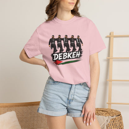 Debkeh Dance T-Shirt — Middle Eastern Folklore Dabke Crew Tee