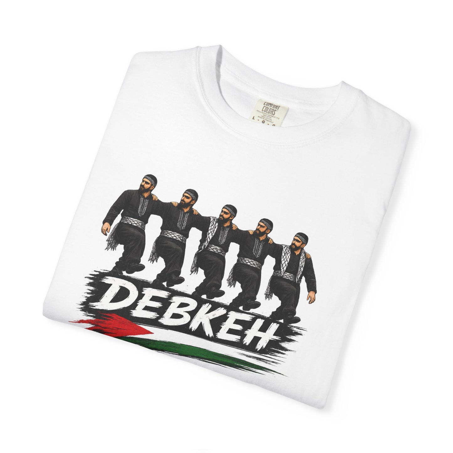 Debkeh Dance T-Shirt — Middle Eastern Folklore Dabke Crew Tee