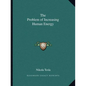 The Problem of Increasing Human Energy