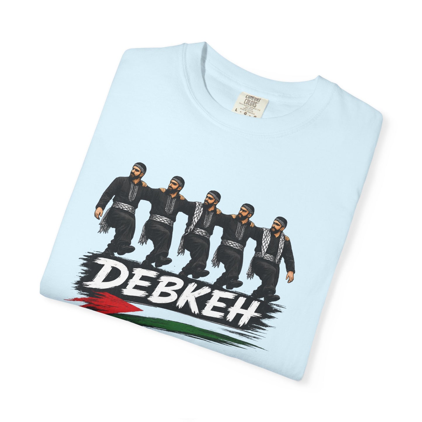 Debkeh Dance T-Shirt — Middle Eastern Folklore Dabke Crew Tee