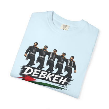 Debkeh Dance T-Shirt — Middle Eastern Folklore Dabke Crew Tee