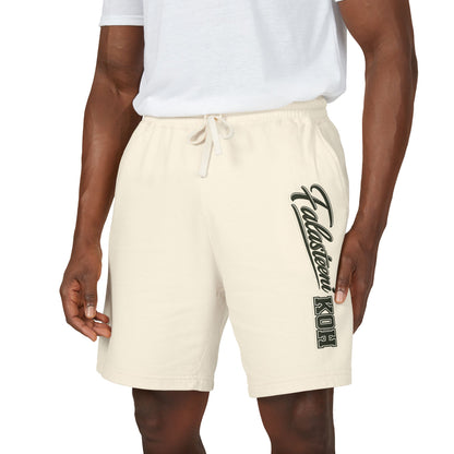 Fleece Sweat Shorts — Vintage Script Side Logo