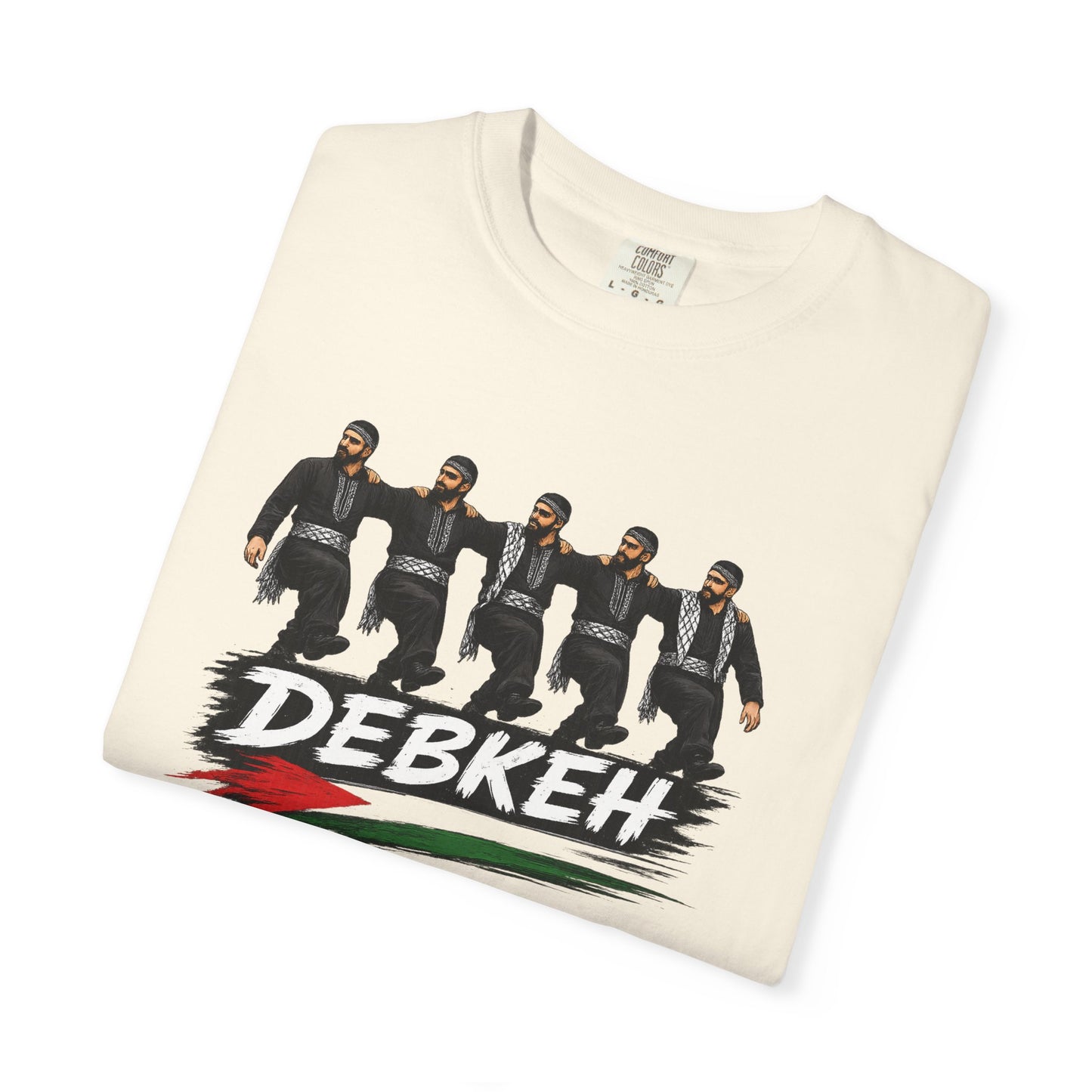 Debkeh Dance T-Shirt — Middle Eastern Folklore Dabke Crew Tee