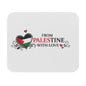 Mouse Pad — "From Palestine With Love" Heart Flag Desk Mat
