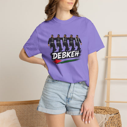 Debkeh Dance T-Shirt — Middle Eastern Folklore Dabke Crew Tee