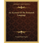 An Account Of The Romansh Language
