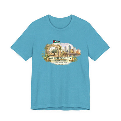 Birzeit Convention Tampa Arch Unisex Jersey Short Sleeve Tee