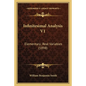 Infinitesimal Analysis V1: Elementary; Real Variables (1898)