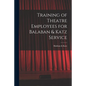 Training of Theatre Employees for Balaban & Katz Service