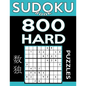 Sudoku Book 800 Hard Puzzles: Sudoku Puzzle Book With Only One Level of Difficulty