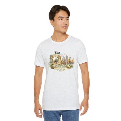 Birzeit Convention Tampa Arch Unisex Jersey Short Sleeve Tee