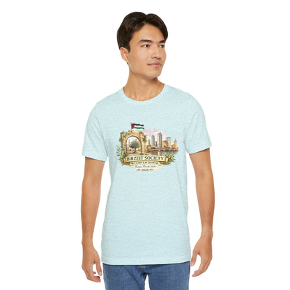 Birzeit Convention Tampa Arch Unisex Jersey Short Sleeve Tee