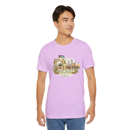 Birzeit Convention Tampa Arch Unisex Jersey Short Sleeve Tee