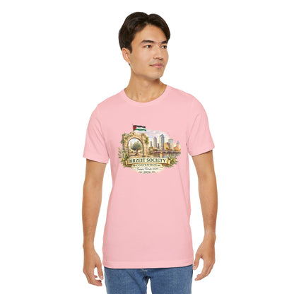 Birzeit Convention Tampa Arch Unisex Jersey Short Sleeve Tee