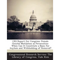 Crs Report for Congress: Female Genital Mutilation as Persecution: When Can It Constitute a Basis for Asylum and Withholding of Removal?