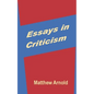 Essays in Criticism