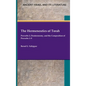 The Hermeneutics of Torah: Proverbs 2, Deuteronomy, and the Composition of Proverbs 1-9