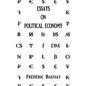 Essays on Political Economy