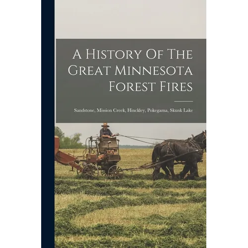 A History Of The Great Minnesota Forest Fires: Sandstone, Mission Creek, Hinckley, Pokegama, Skunk Lake