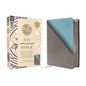 NIV Application Bible, Leathersoft, Teal/Grey, Red Letter, Comfort Print: Bringing the Ancient Message of the Bible Into Your World