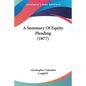A Summary Of Equity Pleading (1877)