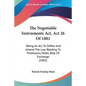 The Negotiable Instruments Act, Act 26 Of 1881: Being An Act To Define And Amend The Law Relating To Promissory Notes, Bills Of Exchange (1882)