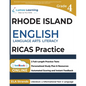 Rhode Island Comprehensive Assessment System Test Prep: Grade 4 English Language Arts Literacy (ELA) Practice Workbook and Full-length Online Assessme